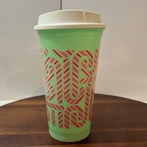 Starbucks Color-Changing Reusable Hot Cup – Candy Cane Design (16 oz, 2020)